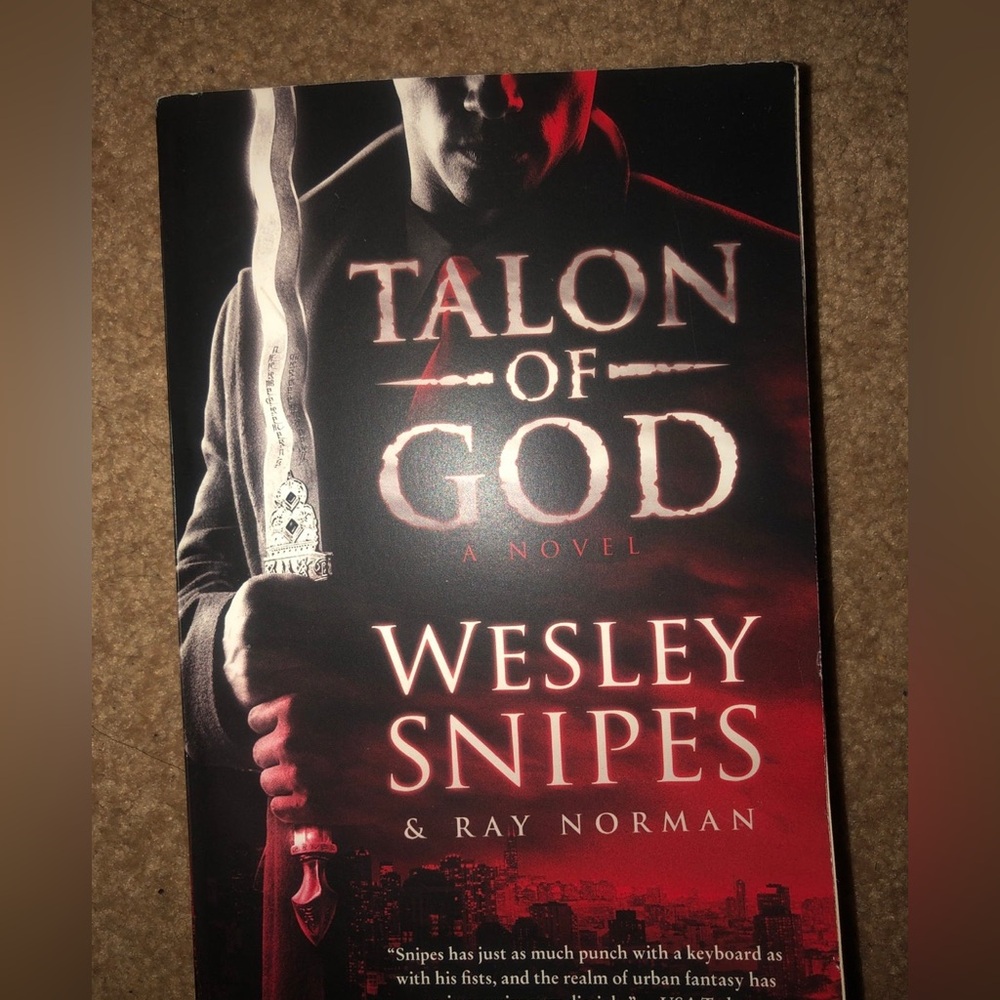 Talon of God by Wesley snipes paperback